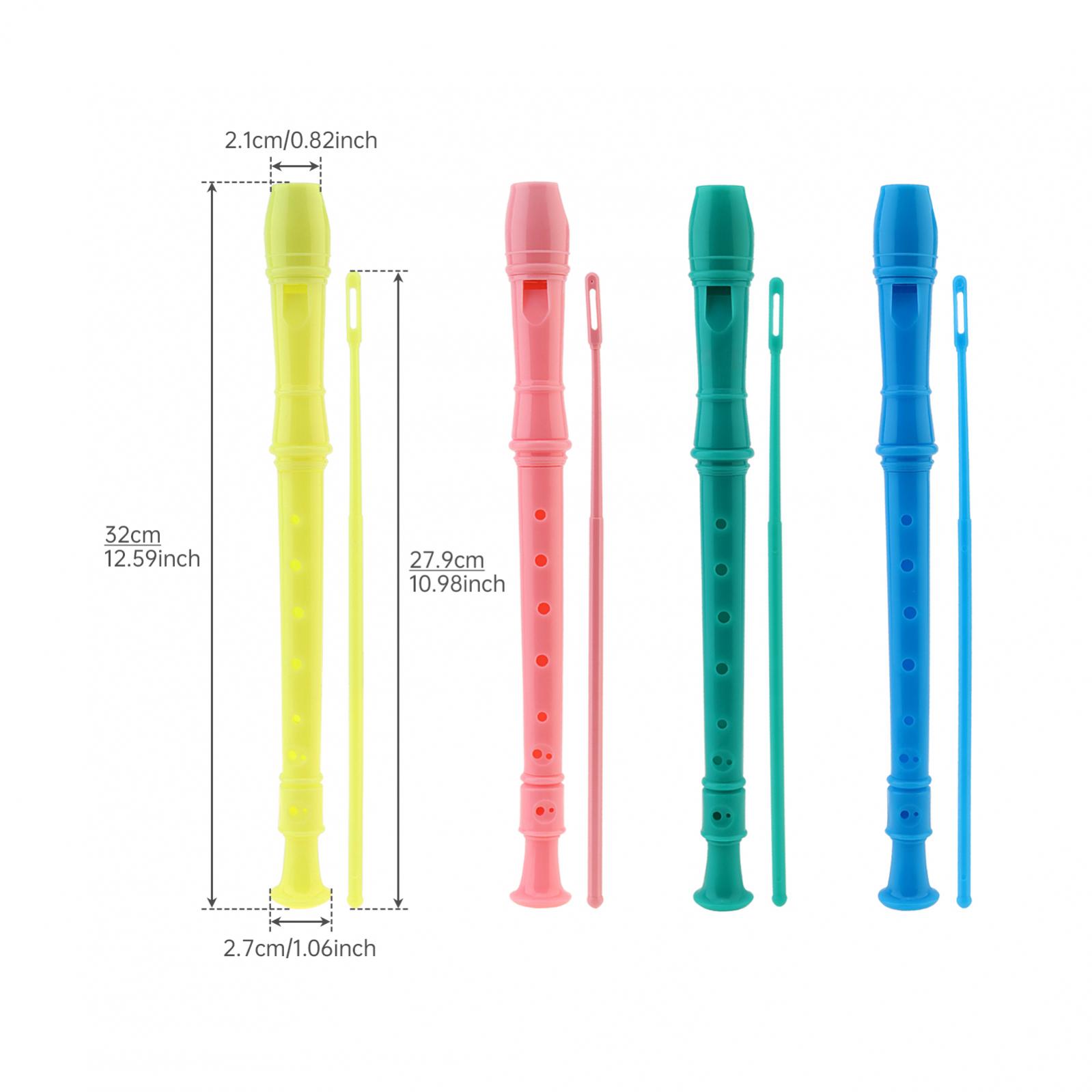 4 sztuki plastikowych klarnetó – Soprano Recorder Plastic recenzja i cena