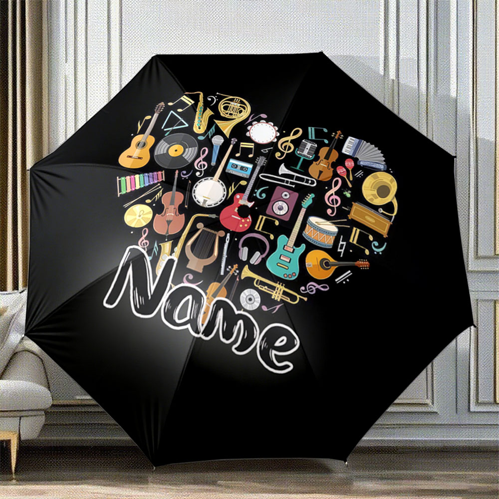 Parasol z personalizowanym imi – Musical Instrument And Names recenzja i cena